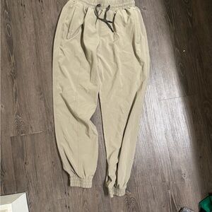 Tan Jogger Pants